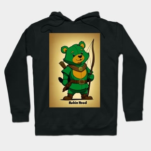 Adventurous Archer: Robin Hood Bear Hoodie